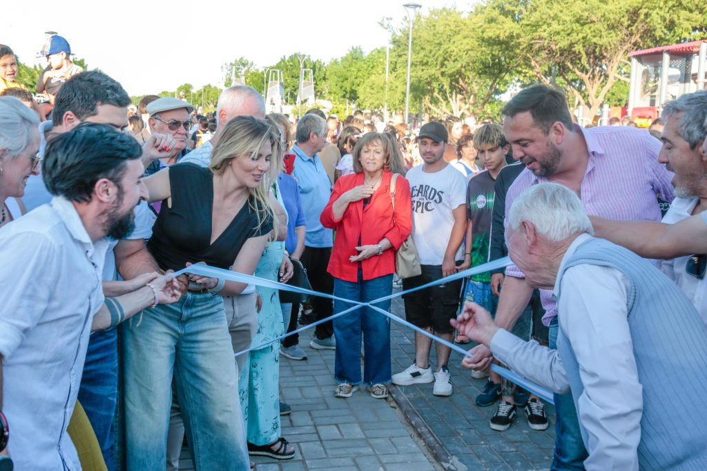 Di Napoli sobre la inauguración del Parque Lineal: “Este parque le pertenece a los santarroseños”