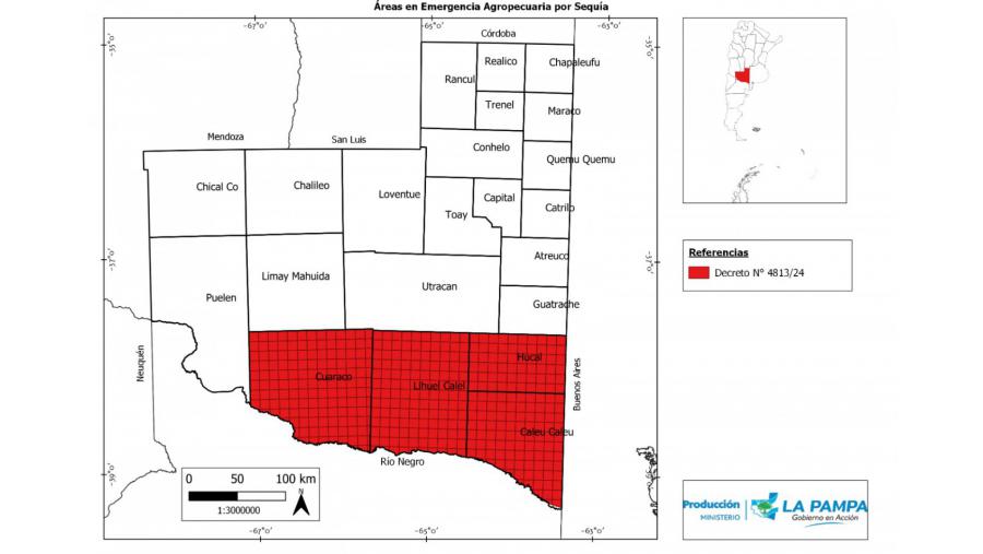 Extendieron la emergencia agropecuaria en departamentos afectados por la sequía