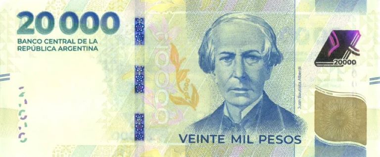 Alerta: Difunden medidas de seguridad para evitar estafas con el nuevo billete de $20.000