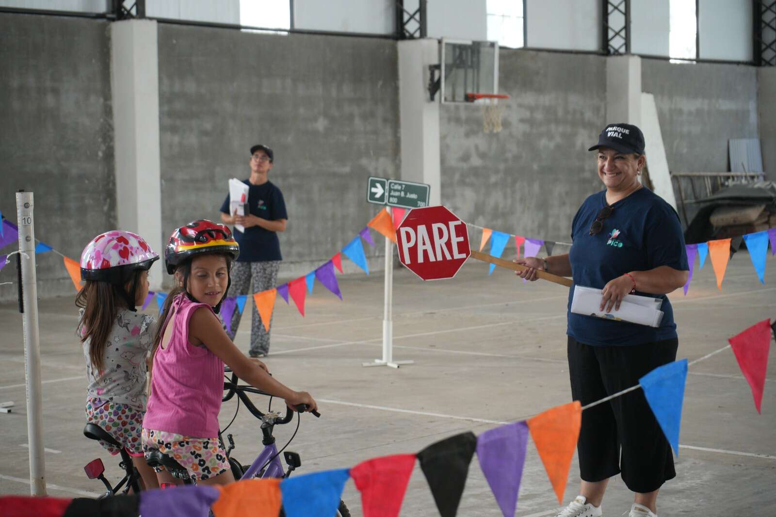 General Pico: Promueven la educación vial en la colonia del Pro Vida