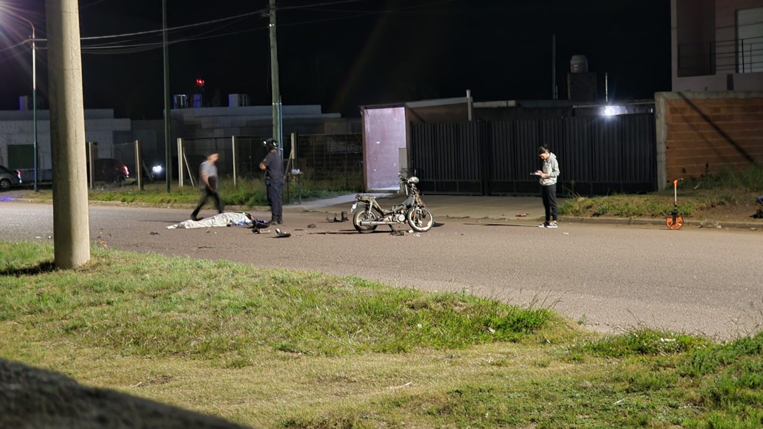 General Pico: Un motociclista perdió la vida en un accidente