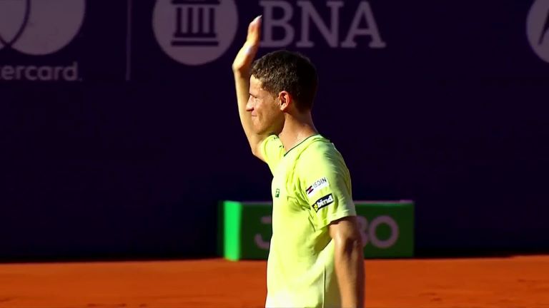 Tenis: La última batalla de Diego Schwartzman ante Pedro Martínez en el Argentina Open