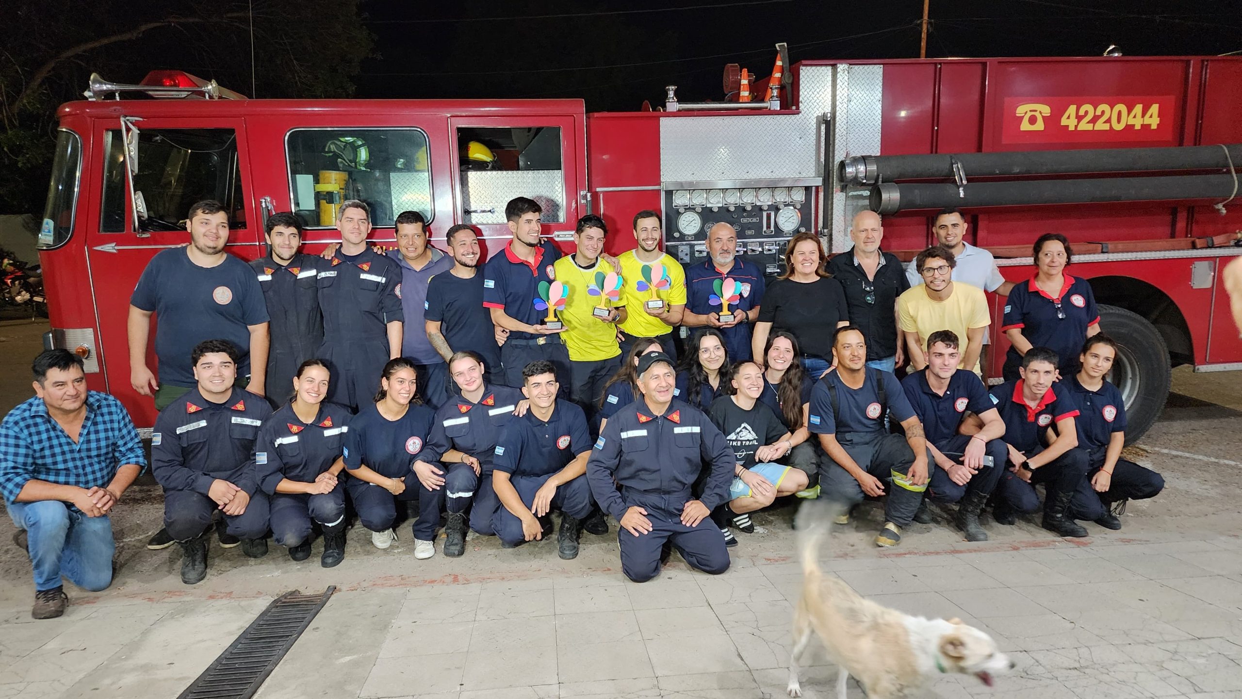 General Pico: Regresaron los brigadistas que combatieron el incendio en la Patagonia