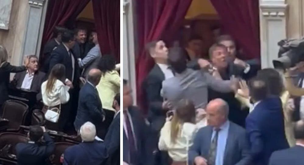 Caos en el Congreso: Enfrentamientos a golpes entre diputados y sesión suspendida