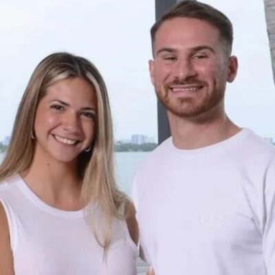 Inglaterra: en un emotivo video Alexis Mac Allister y Ailén Cova anunciaron su embarazo