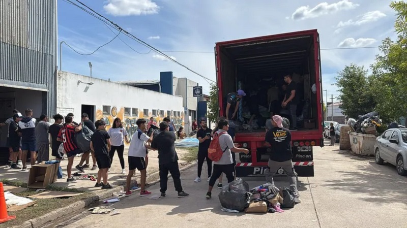 La Pampa refuerza su ayuda solidaria a Bahía Blanca 