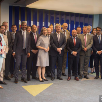 El gobernador Ziliotto promocionó La Pampa ante 21 embajadores de la Unión Europea
