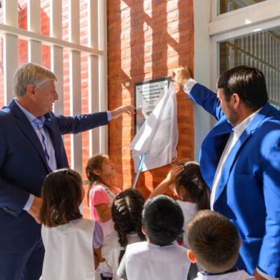 El gobernador Ziliotto inauguró un Centro de Desarrollo Infantil en Carro Quemado