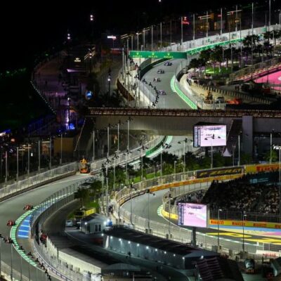 Automovilismo: Gasly dio la sorpresa y se impuso en las prácticas libres 1 de Arabia Saudita