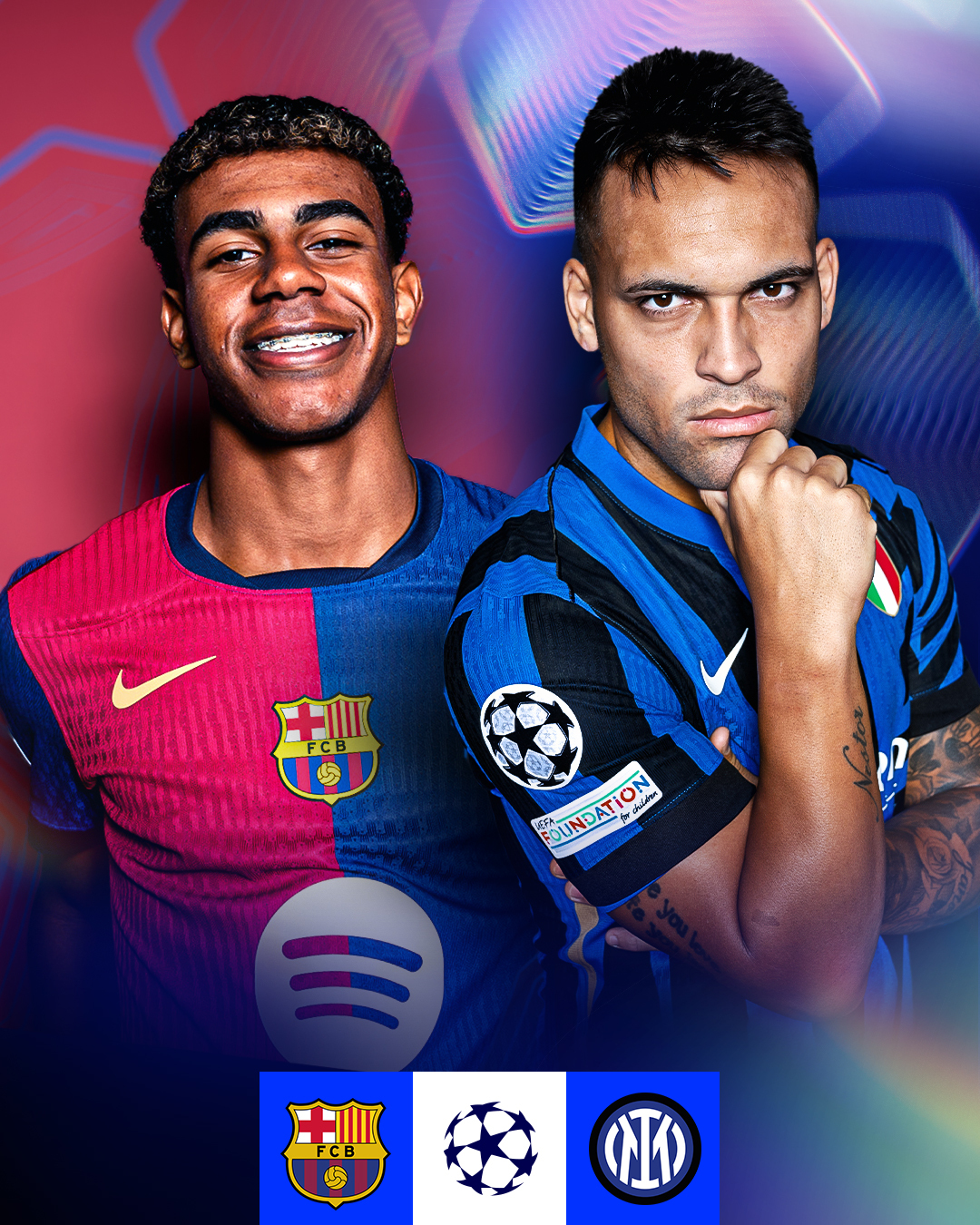 Fútbol: Inter y Barcelona se enfrentan en la ida de las semifinales de Champions League
