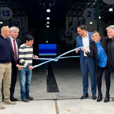 Santa Rosa: Ziliotto y di Nápoli inauguraron el Mercado Concentrador