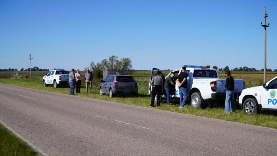 Raid delictivo en Eduardo Castex: dos menores robaron un auto y objetos de vehículos