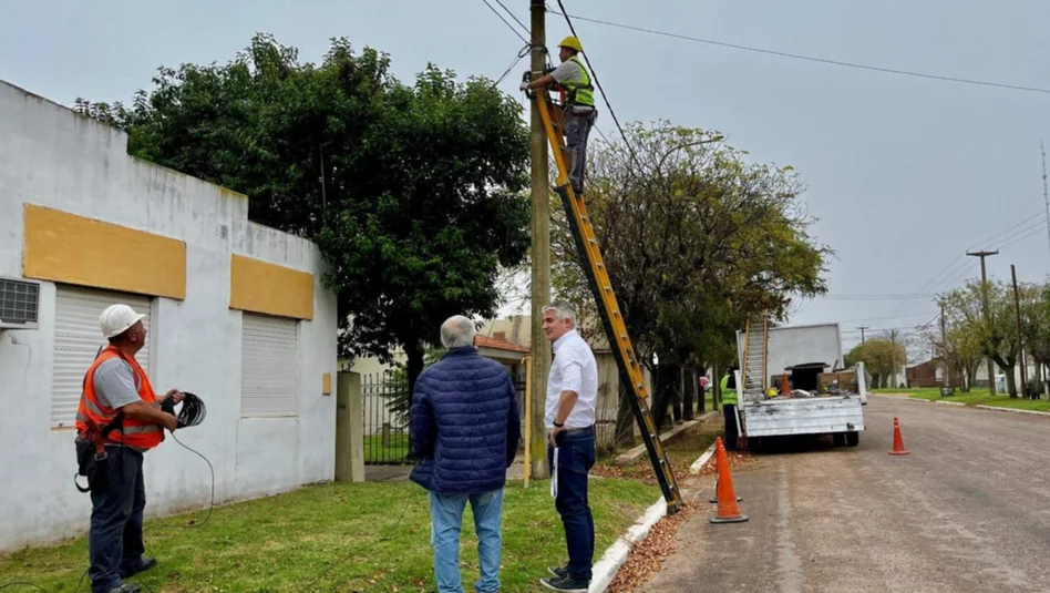 Hilario Lagos: la fibra óptica llega a más de 250 hogares y todas las instituciones