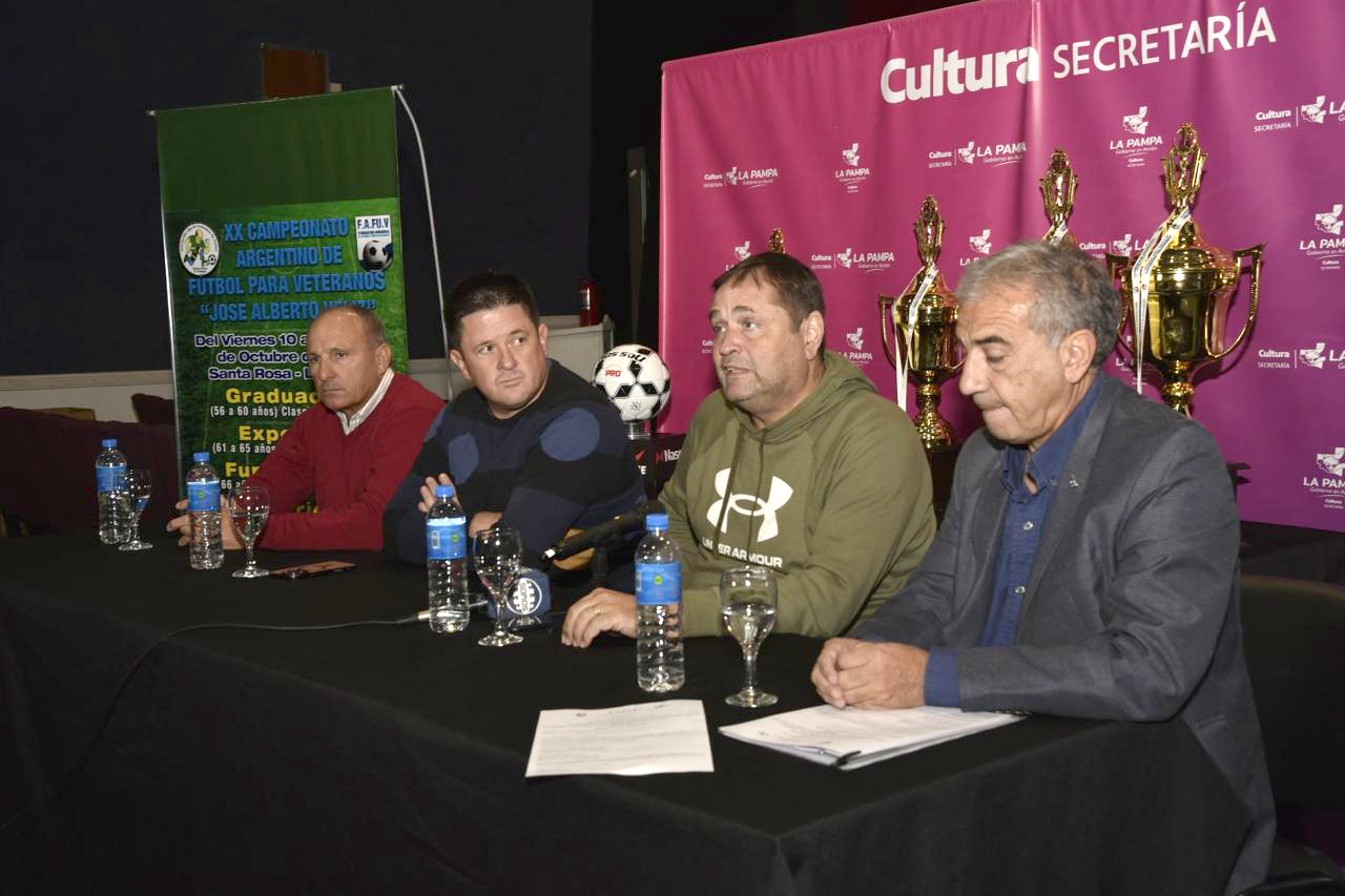 La Pampa será sede del XX Campeonato Argentino de Fútbol para Veteranos