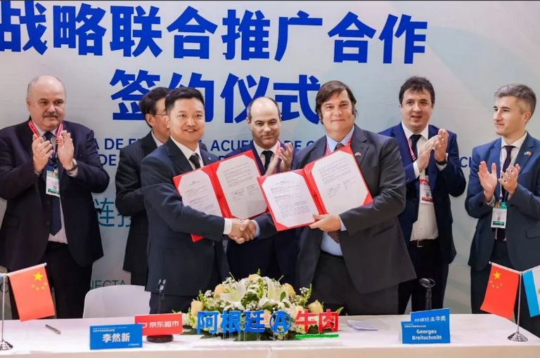 Firman un acuerdo que permitirá dar un enorme salto en las ventas de carne argentina a China