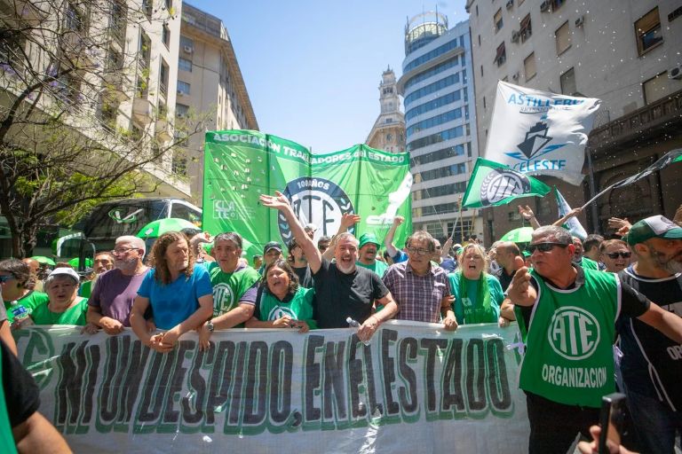 ATE rechazó la limitación del derecho a huelga y hoy realizará un paro