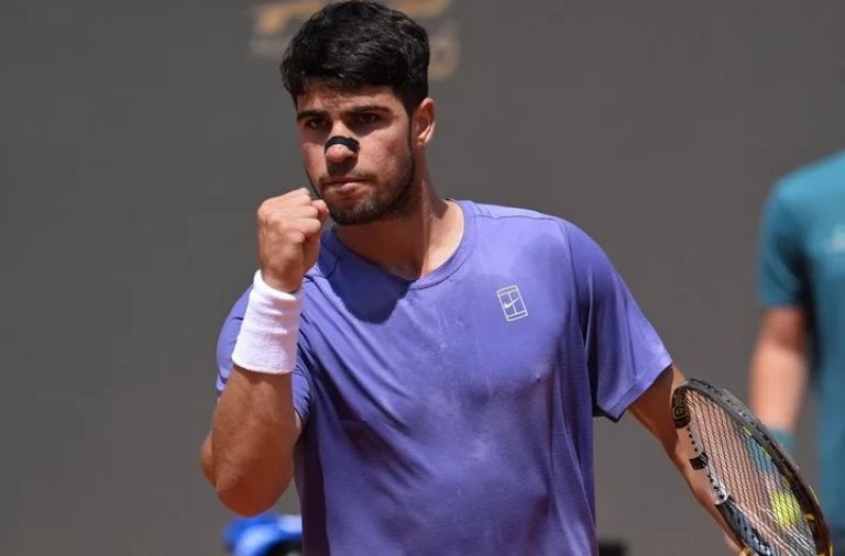 Tenis: Alcaraz se impuso ante Sinner y se coronó campeón del Master 1000 de Roma