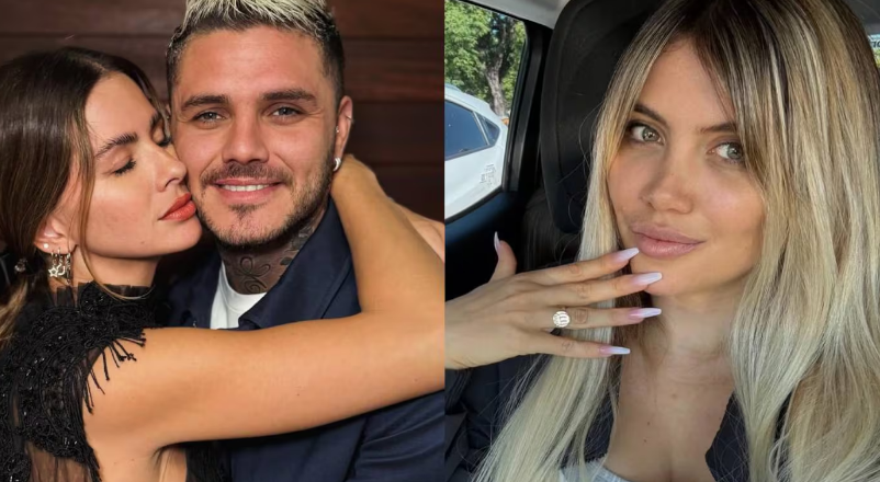 La picante reacción de Wanda Nara al ver que Mauro Icardi se comprometió con la China Suárez en Miami