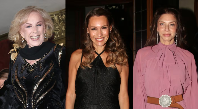 De Mirtha Legrand a Pampita: las fotos de los famosos en el estreno de “La revista del Cervantes”