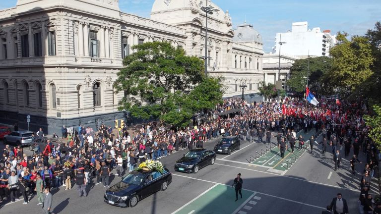 Uruguay: el emotivo cortejo fúnebre de Pepe Mujica conmovió a Montevideo