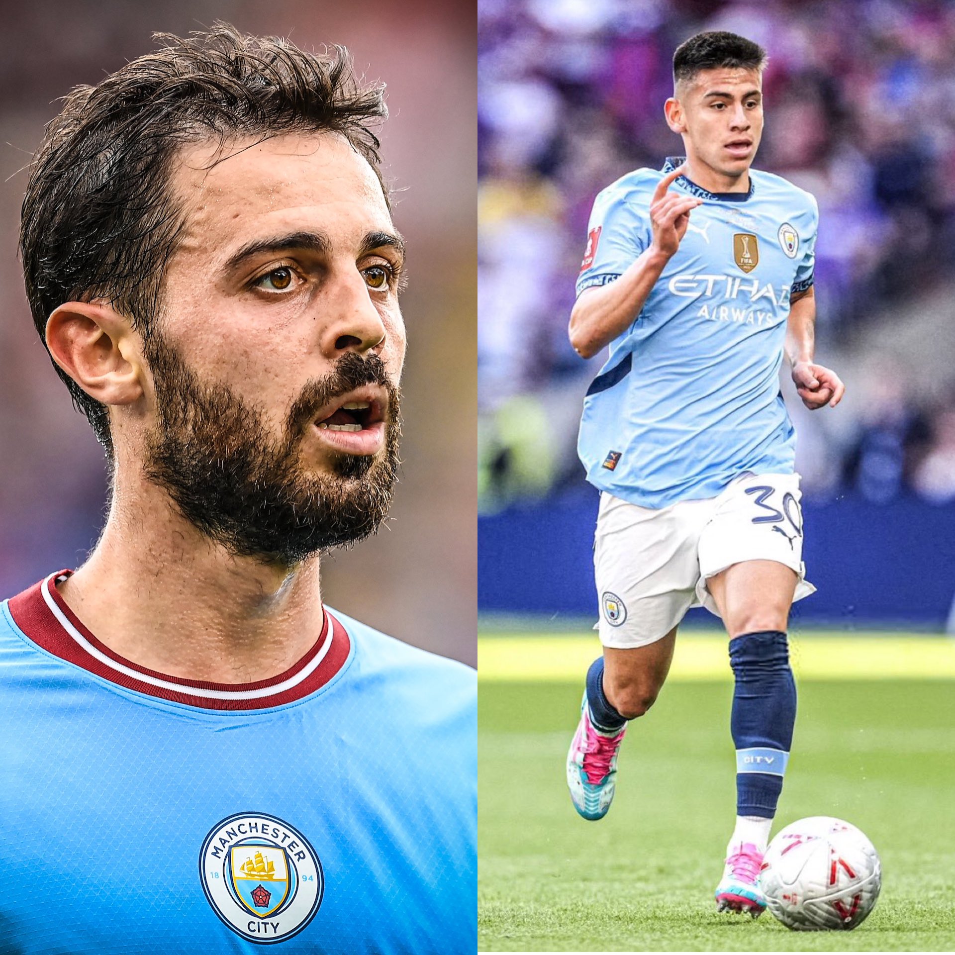 Fútbol: Bernardo Silva llenó de elogios al “Diablito” Echeverri
