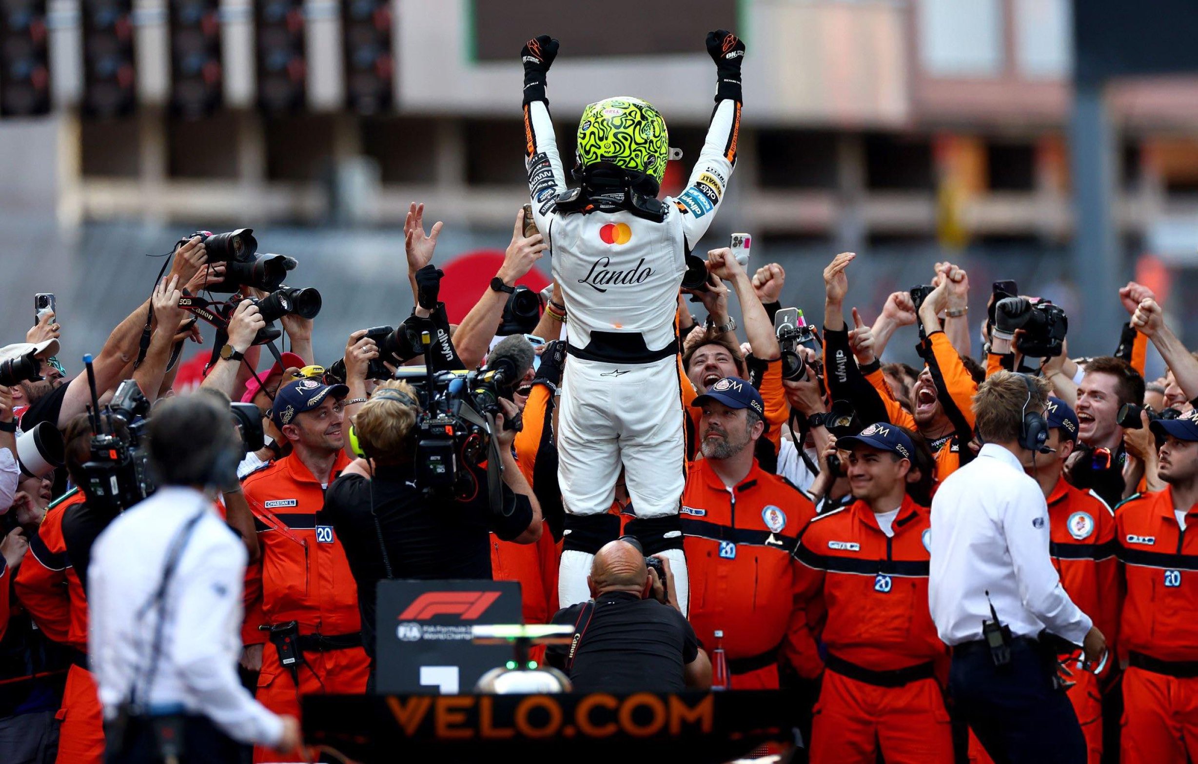 Automovilismo: Lando Norris ganó el GP de Mónaco y continúa en la pelea por el campeonato