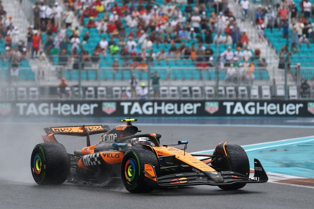 Automovilismo: McLaren se quedó con el primer y segundo puesto en el Sprint del GP de Miami