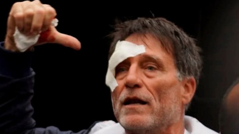 CABA: incidentes en una nueva marcha de jubilados frente al Congreso y la Policía demoró al Padre “Paco” Olveira