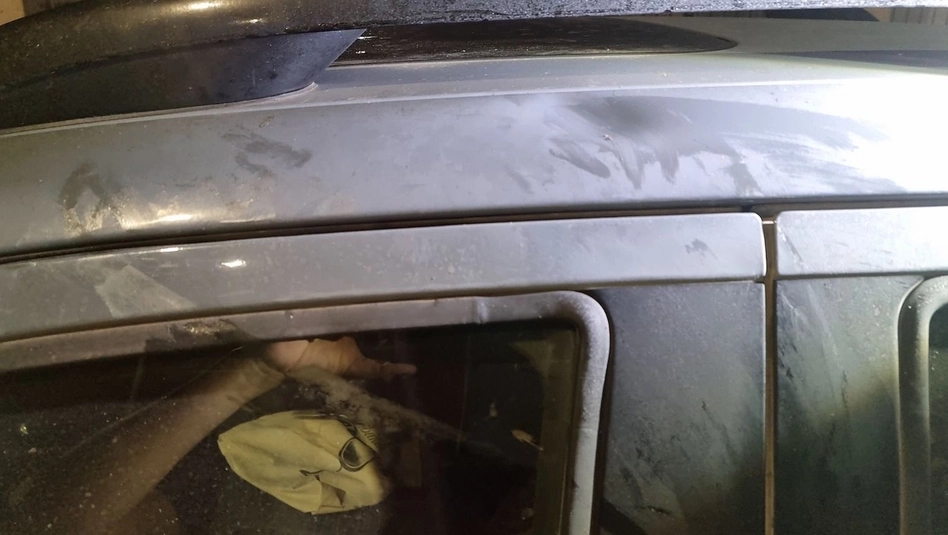 Tensión en Guatraché: discusión vecinal terminó con daños a una camioneta
