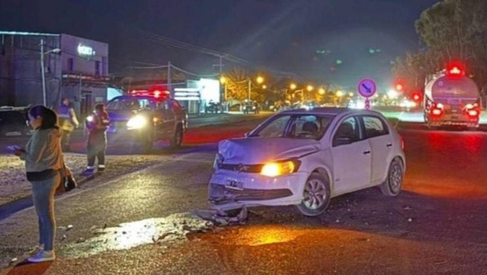 Dos heridos en un choque sobre la ruta 34, en plena zona urbana de 25 de Mayo