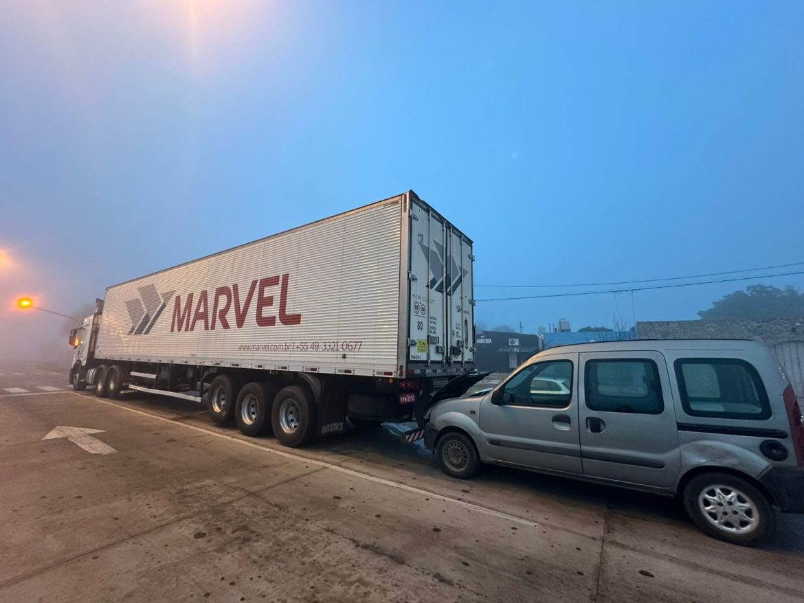 Varios accidentes por niebla intensa en Santa Rosa