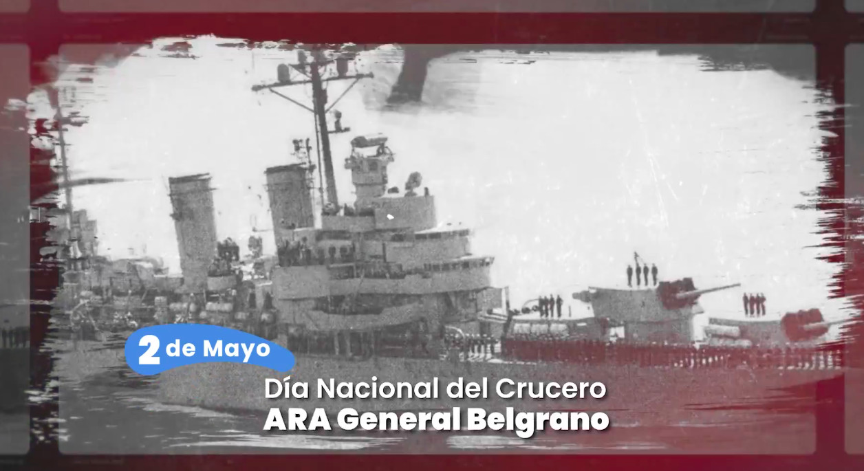 Ziliotto recordó a los pampeanos fallecidos en el Crucero ARA General Belgrano: “Están en nuestros corazones”