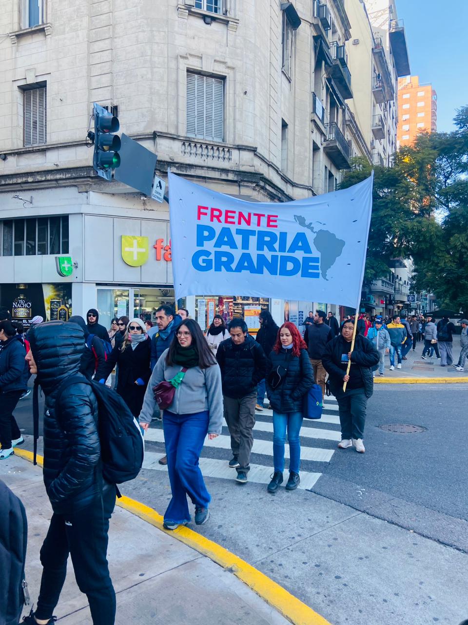 Condena a CFK: Patria Grande La Pampa marcha a Plaza de Mayo