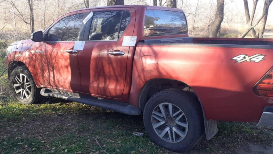 Catriló: la Caminera recuperó una Hilux robada en La Matanza en 2022