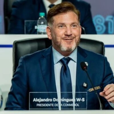 Fútbol: Alejandro Domínguez fue reelecto y seguirá al frente de la Conmebol hasta 2031