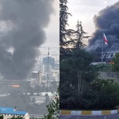 Medio Oriente: Israel bombardeó la TV estatal iraní en plena transmisión en vivo