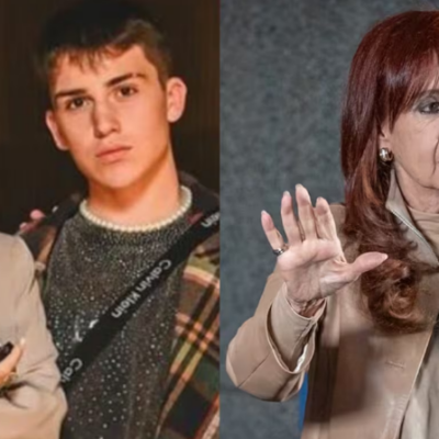 Juan Otero, el hijo de Florencia Peña, opinó sobre la condena a Cristina Kirchner: “Tiene que ser así”
