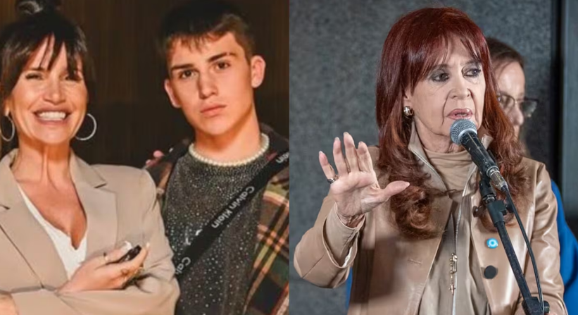 Juan Otero, el hijo de Florencia Peña, opinó sobre la condena a Cristina Kirchner: “Tiene que ser así”