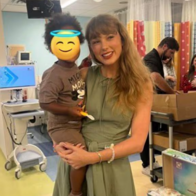 Taylor Swift visitó un hospital de niños y sorprendió a todos: las fotos que se volvieron virales