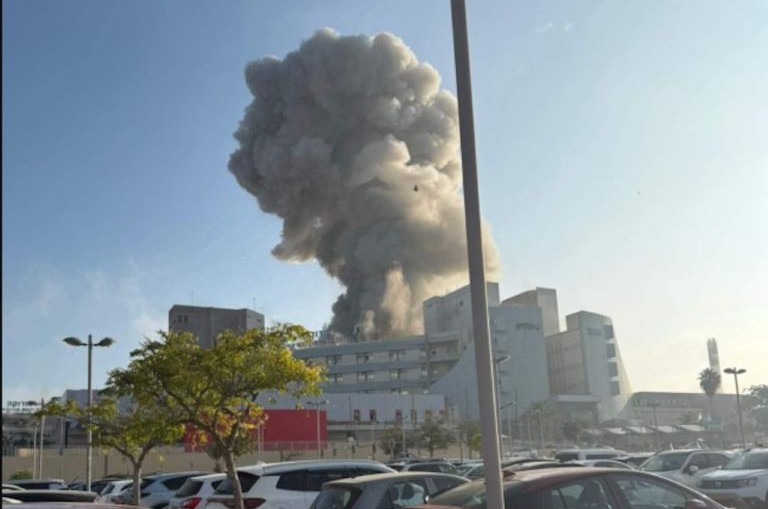 Medio Oriente: un misil iraní impactó en un hospital de Israel y aclaran que “el ataque era a instalaciones de inteligencia”