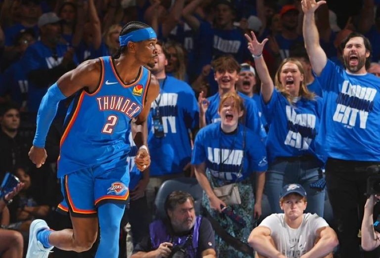 Básquetbol: Oklahoma City Thunder se recuperó e igualó la serie ante Indiana Pacers en la Final de la NBA