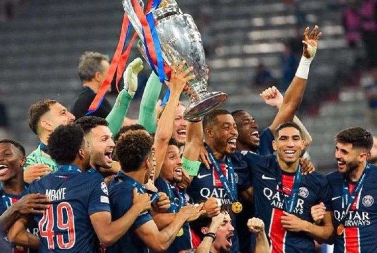 Fútbol: el PSG campeón de la Champions League tras aplastar al Inter de Milán