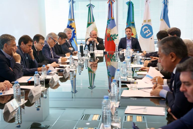 Ziliotto participó en Buenos Aires de reunión federal con otros 22 gobernadores