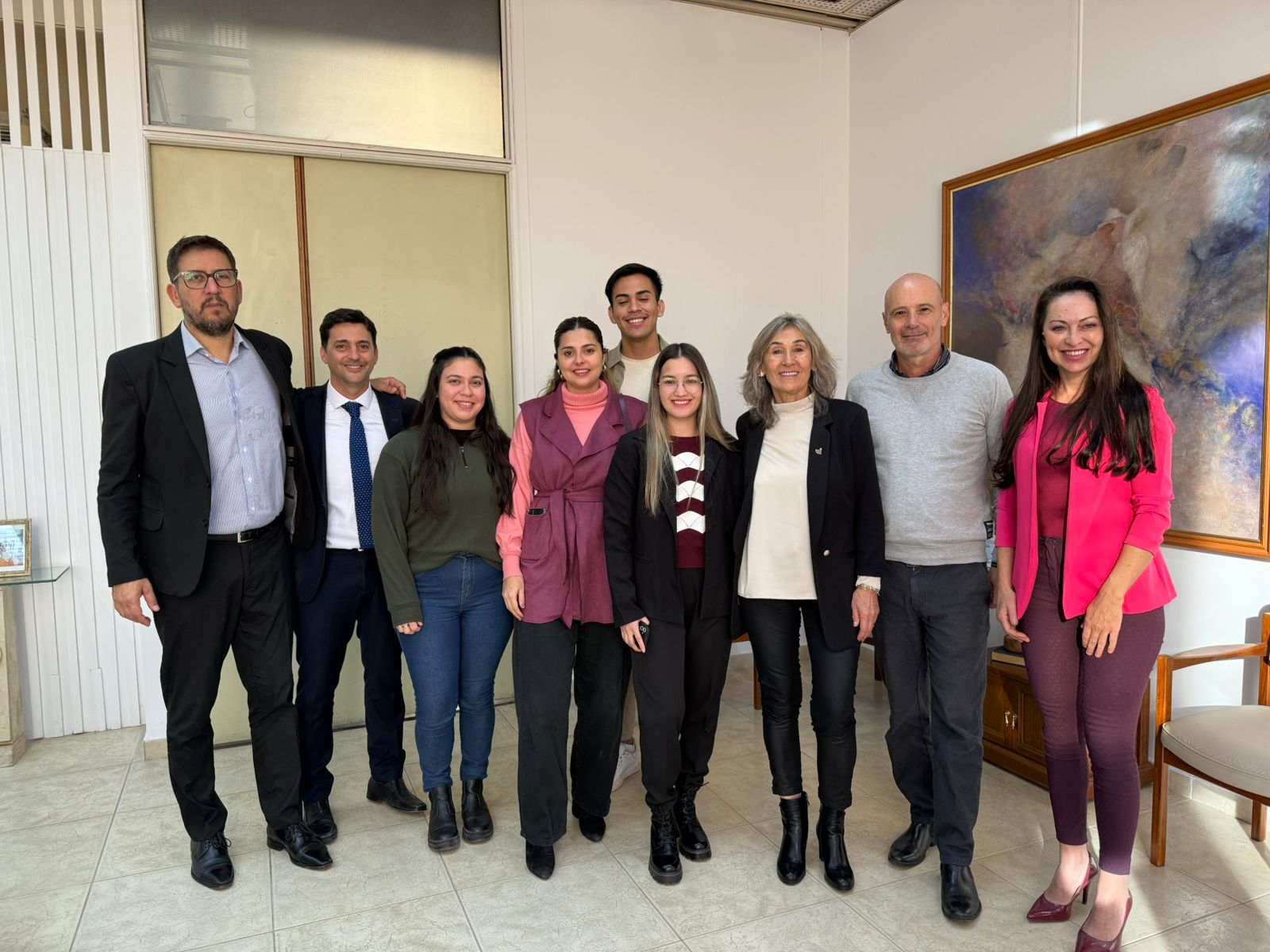 Pasantes en la legislatura provincial