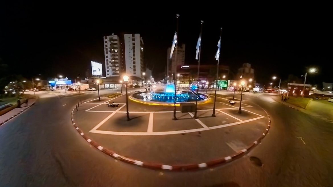 Santa Rosa: presentaron la renovación de la rotonda del Centro Cívico