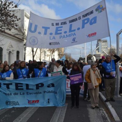 La Pampa: altísimo acatamiento al paro docente