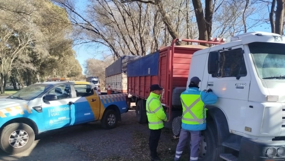 Catriló: detienen a otro camionero ebrio en la Ruta 5