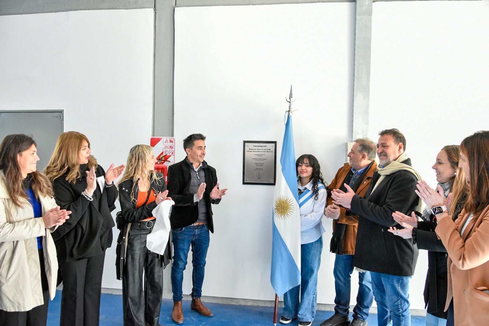 Inauguraron en Victorica el renovado SUM del colegio secundario