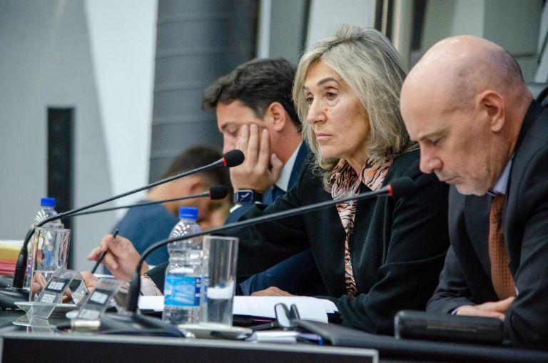La vicegobernadora Mayoral tuvo que desempatar en tres oportunidades y finalmente se rechazó la contratación de data room para Medanito
