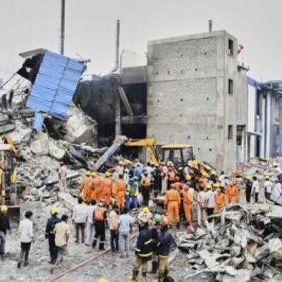 India: una explosión en una fábrica química deja una saldo de 35 muertos